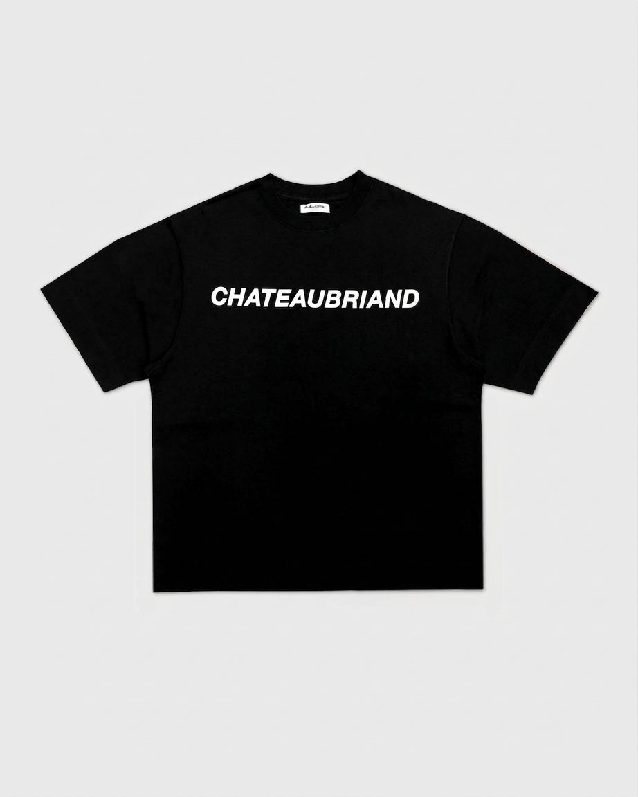 CHATEAUBRIAND ITALIC LOGO T-SHIRT
