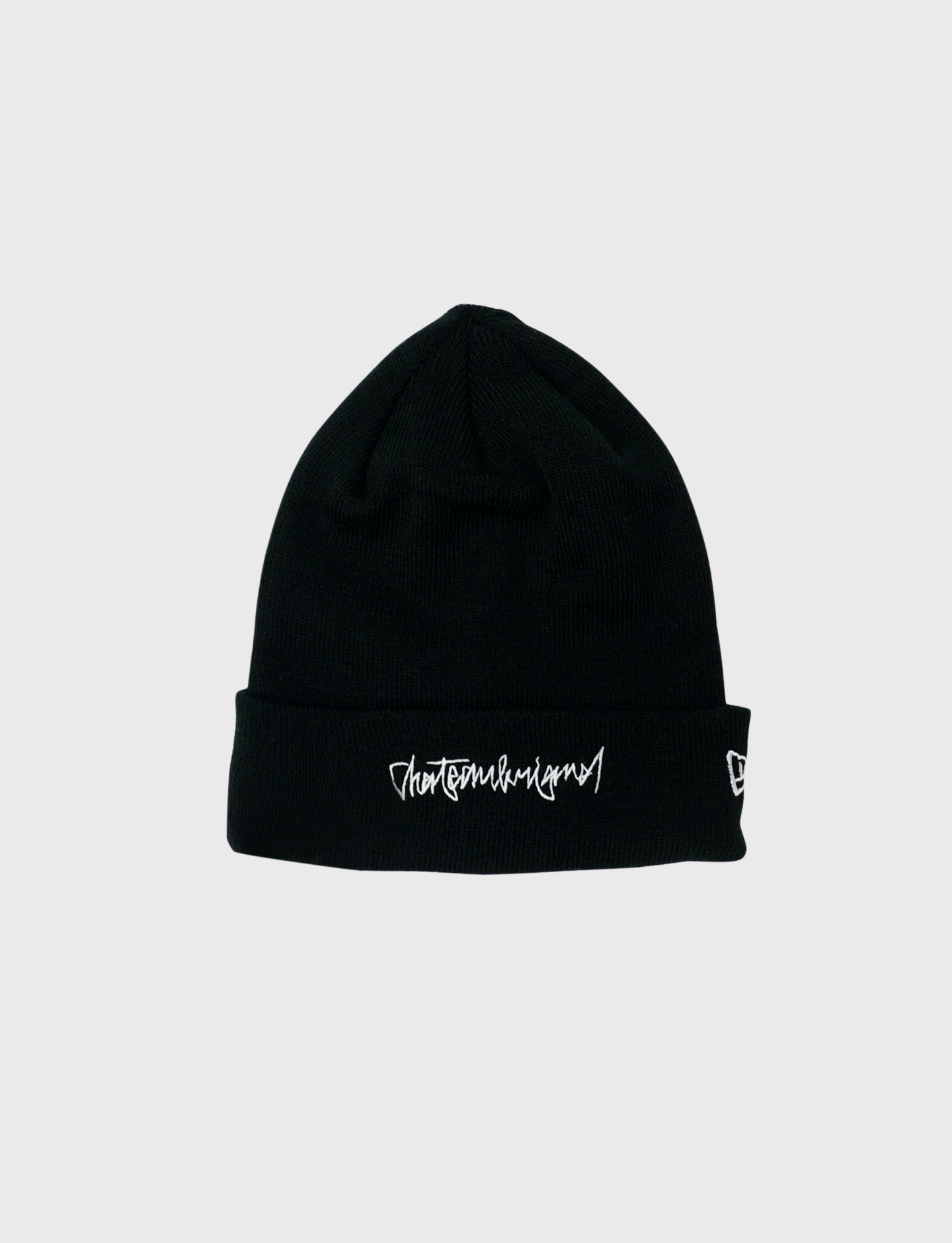 NEW ERA × CHATEAUBRIAND BASIC CUFF KNIT BLACK