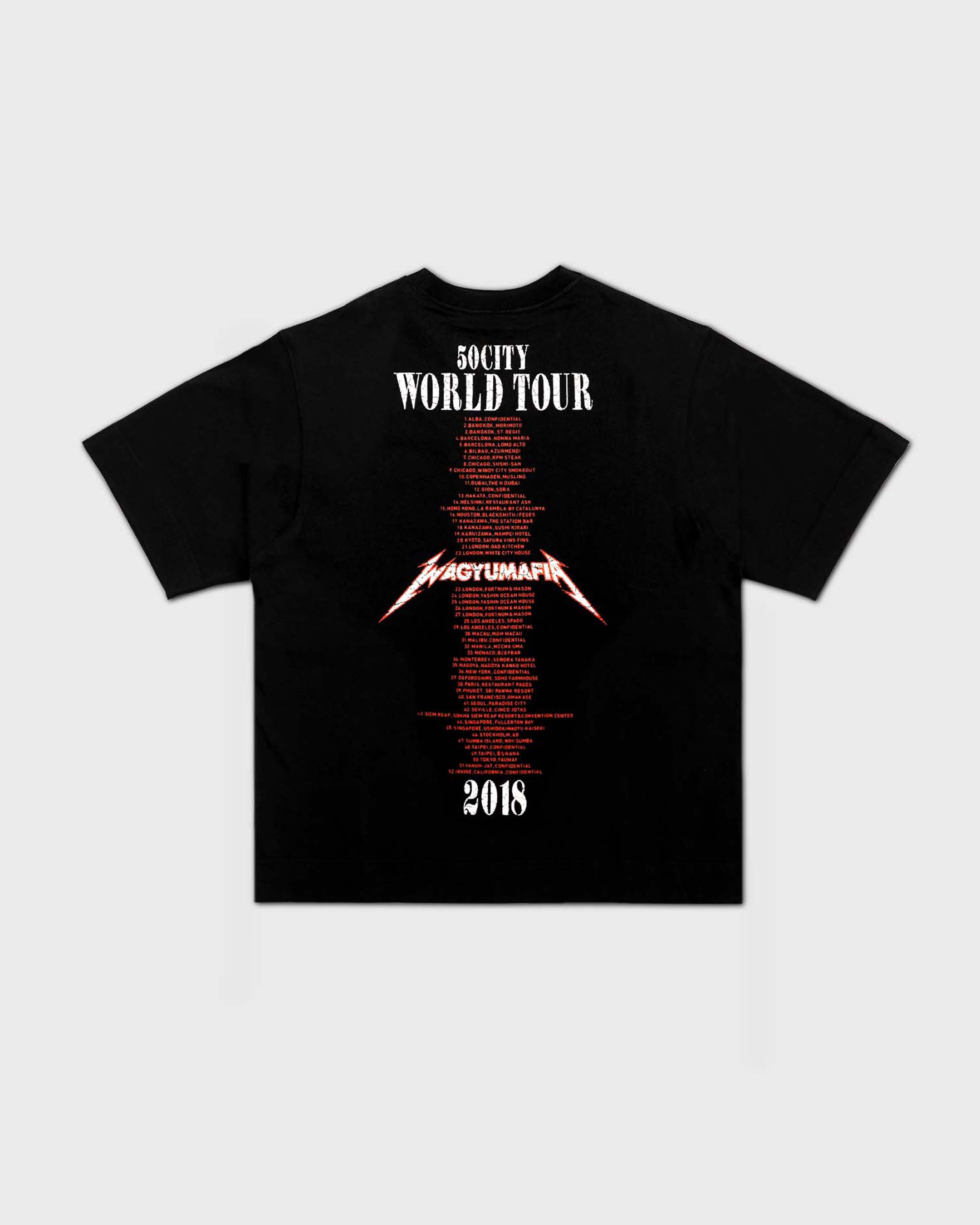 WORLD TOUR T-SHIRT 2018