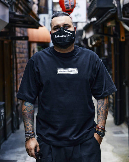 NEW CHATEAUBRIAND LOGO T-SHIRT 2021 WHITE / BLACK