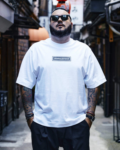 NEW CHATEAUBRIAND LOGO T-SHIRT 2021 WHITE / BLACK