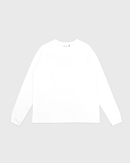CHATEAUBRIAND BACKPRINT LONG T-SHIRT WHITE KANJI TAG