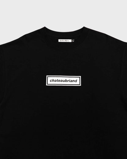 NEW CHATEAUBRIAND BOX LOGO T-SHIRT  WHITE / BLACK